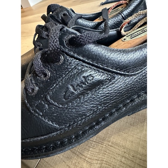 Clarks Nature Men's Leather Sneakers US 9.5M  36281 Excellent Condition - Picture 6 of 12